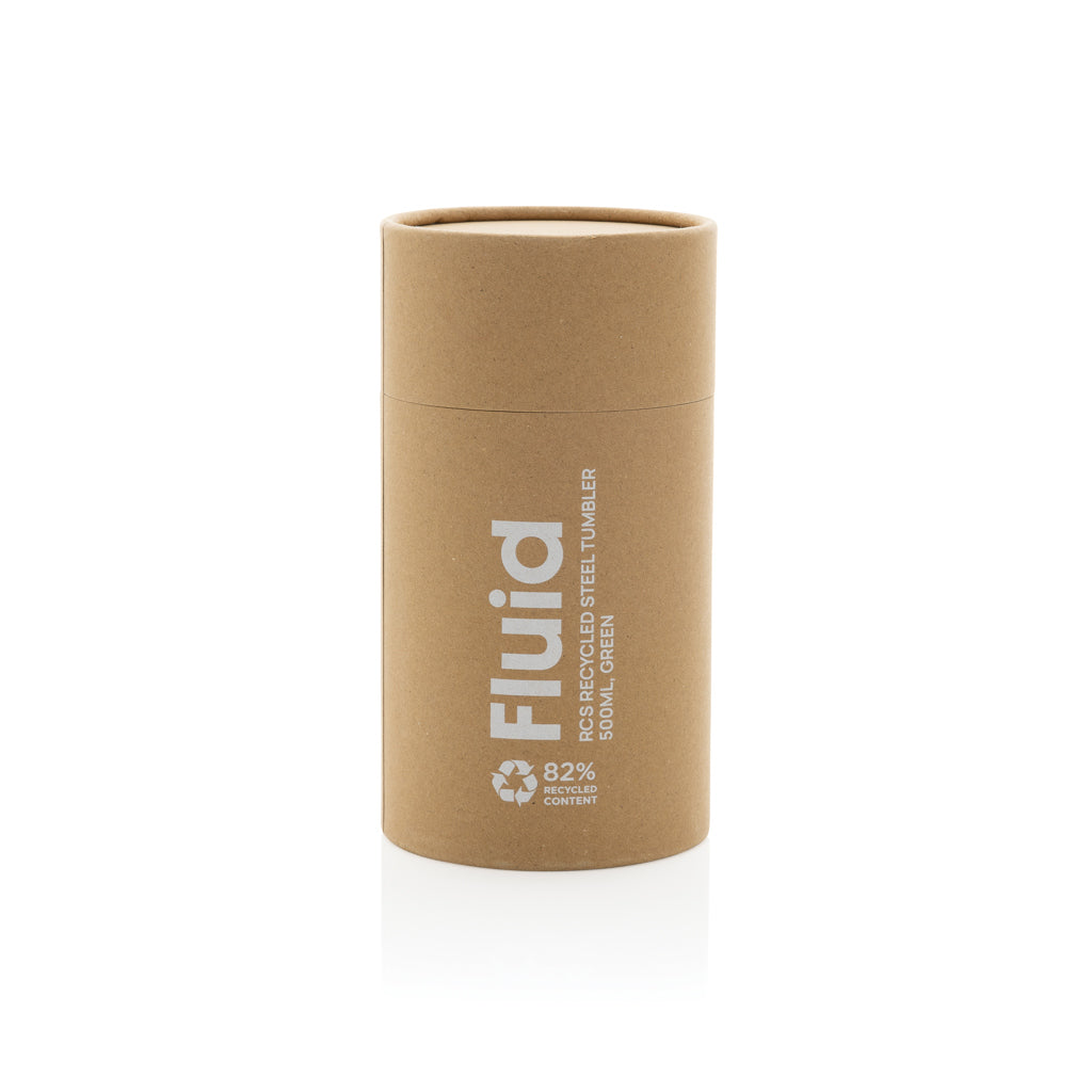 Vaso Fluid acero reciclado certificado RCS 500 ml