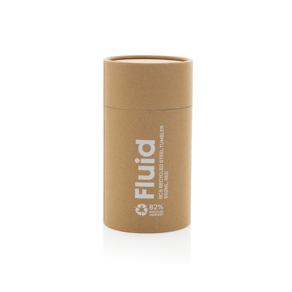 Vaso Fluid acero reciclado certificado RCS 500 ml