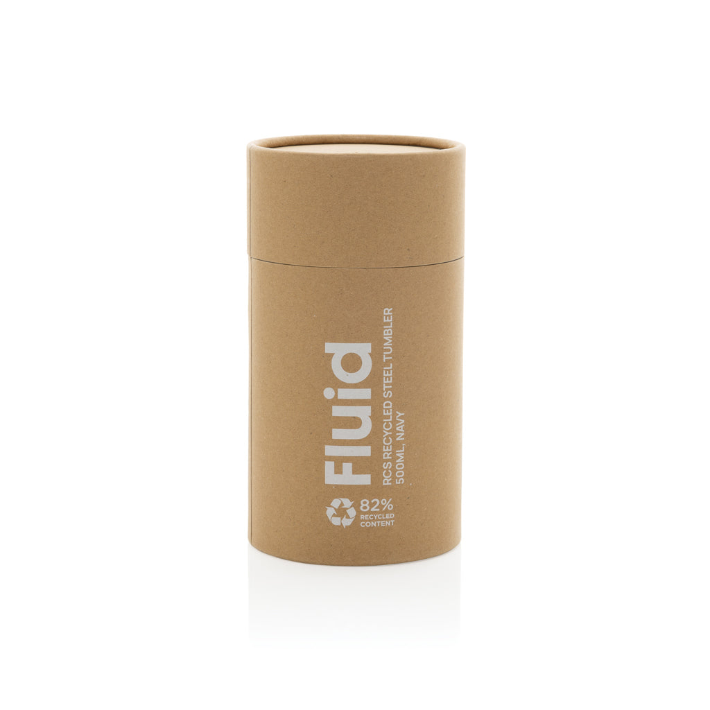 Vaso Fluid acero reciclado certificado RCS 500 ml