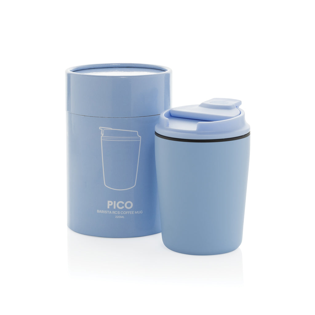Taza café Pico Barista RCS 220 ml en caja de regalo tubular