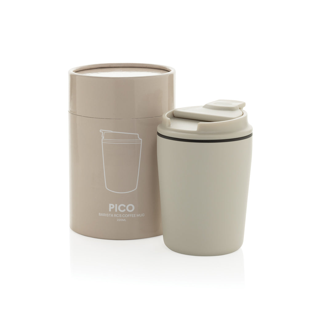 Taza café Pico Barista RCS 220 ml en caja de regalo tubular