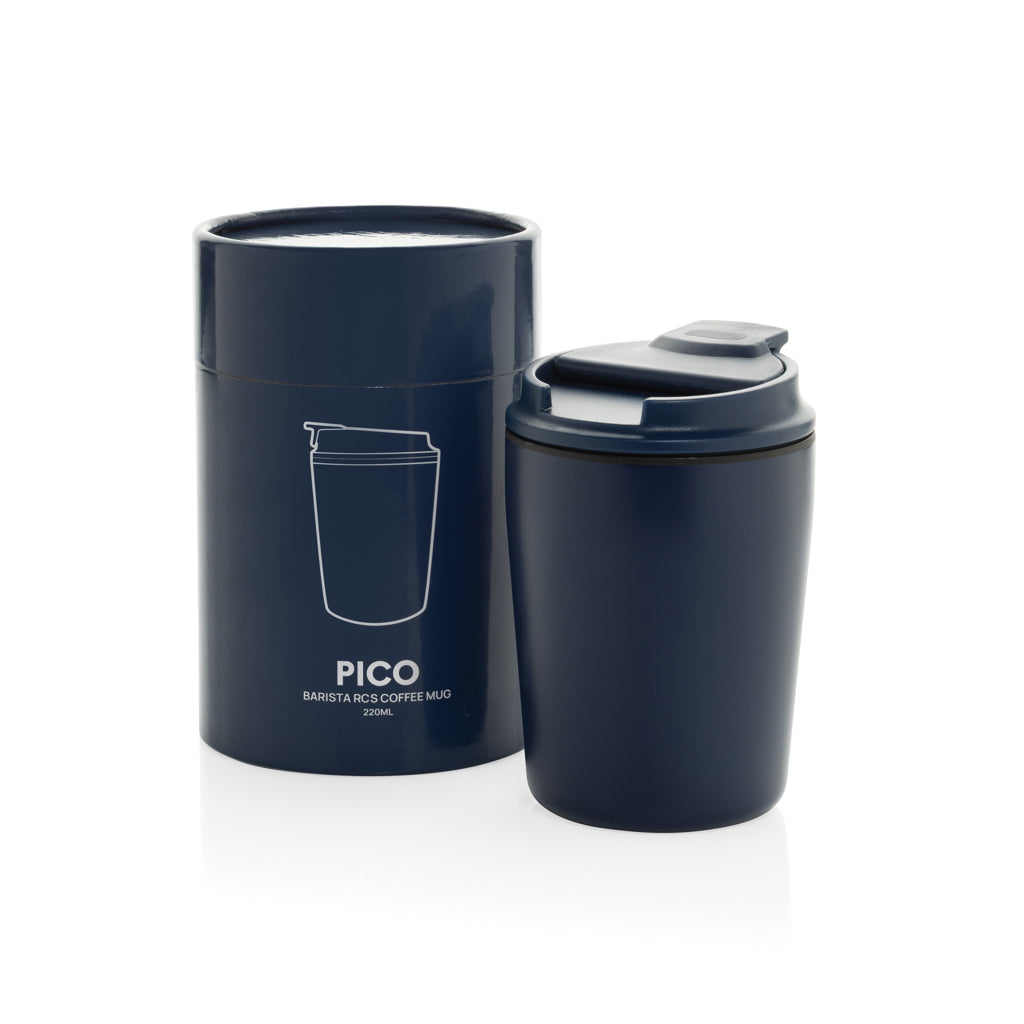 Taza café Pico Barista RCS 220 ml en caja de regalo tubular