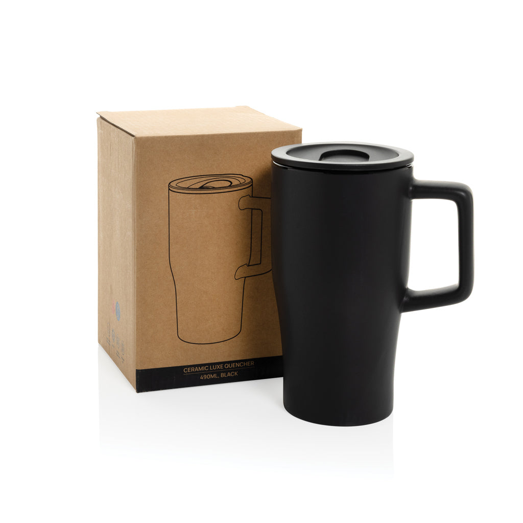 Taza cerámica de lujo 490 ml