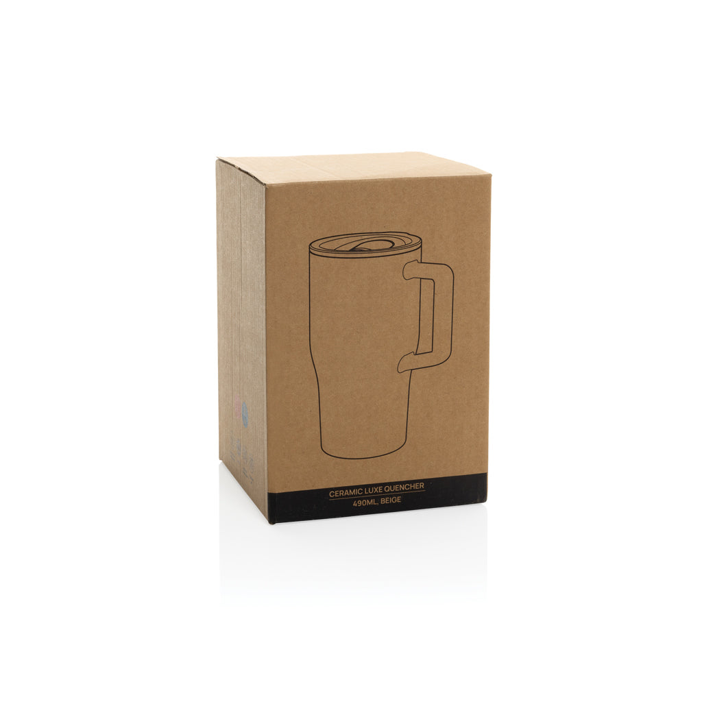 Taza cerámica de lujo 490 ml