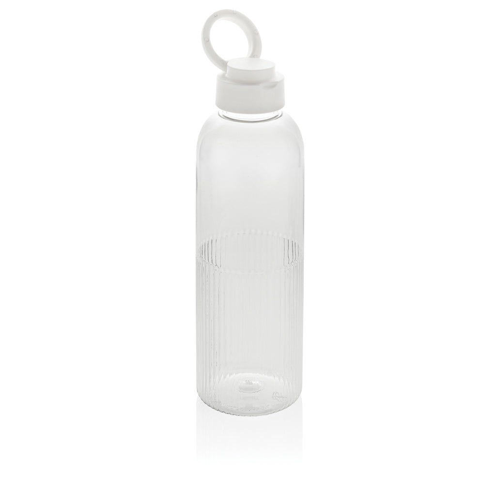 Botella de agua antigoteo Ripple RCS RPET con asa 75 ml