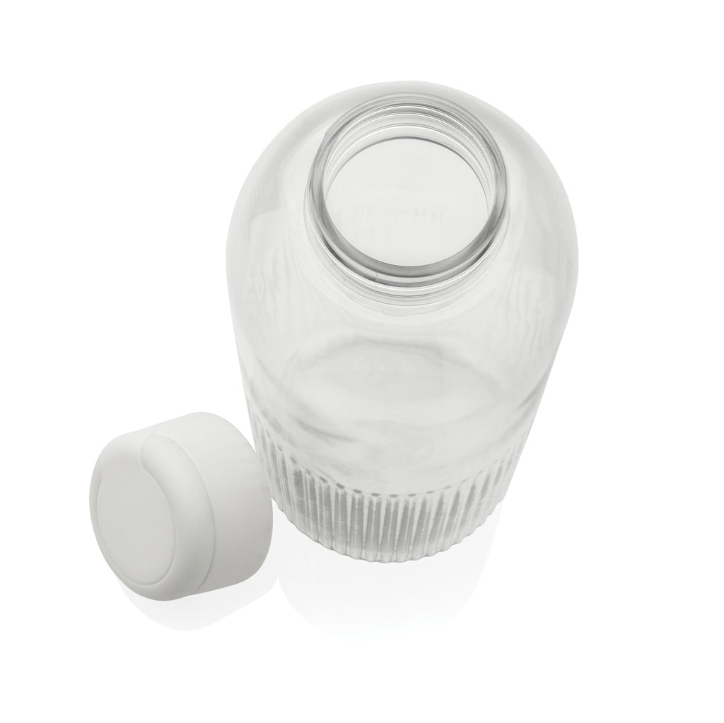 Botella de agua antigoteo Ripple RCS RPET con asa 75 ml