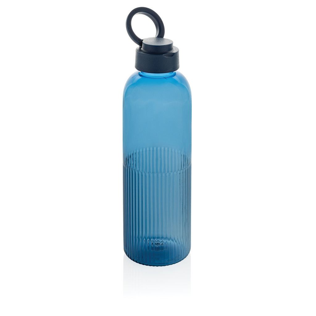 Botella de agua antigoteo Ripple RCS RPET con asa 75 ml