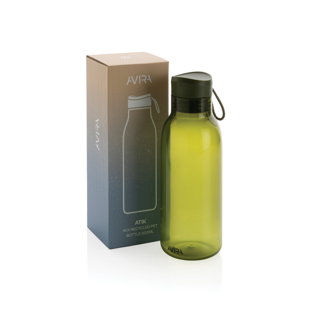 Botella Avira Atik RCS PET Reciclado 500 ml