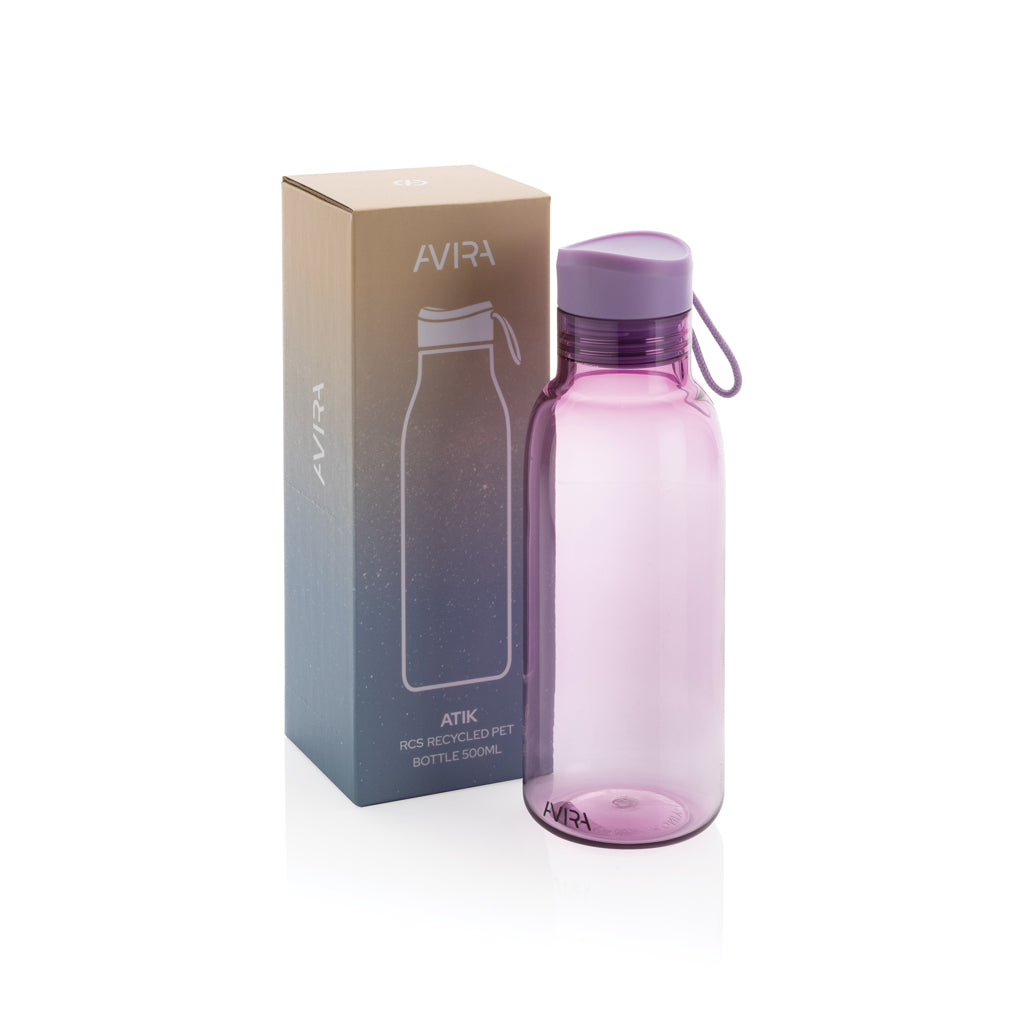 Botella Avira Atik RCS PET Reciclado 500 ml