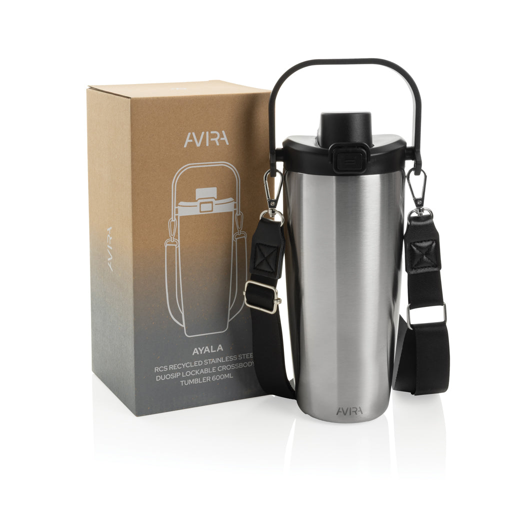 Taza con cierre Avira Ayala RCS Re-steel Duosip