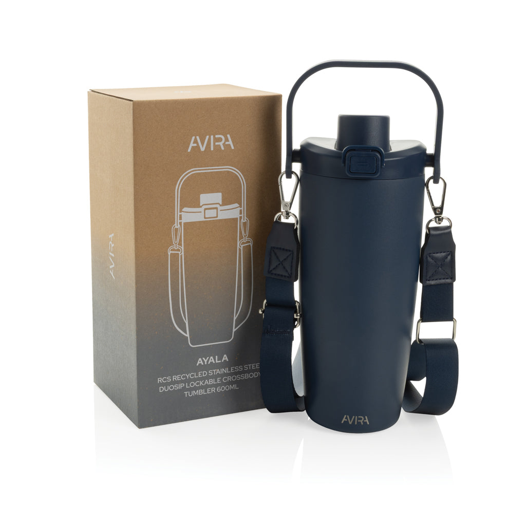 Taza con cierre Avira Ayala RCS Re-steel Duosip