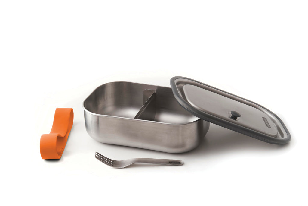 Tupper de acero inoxidable grande Black+Blum