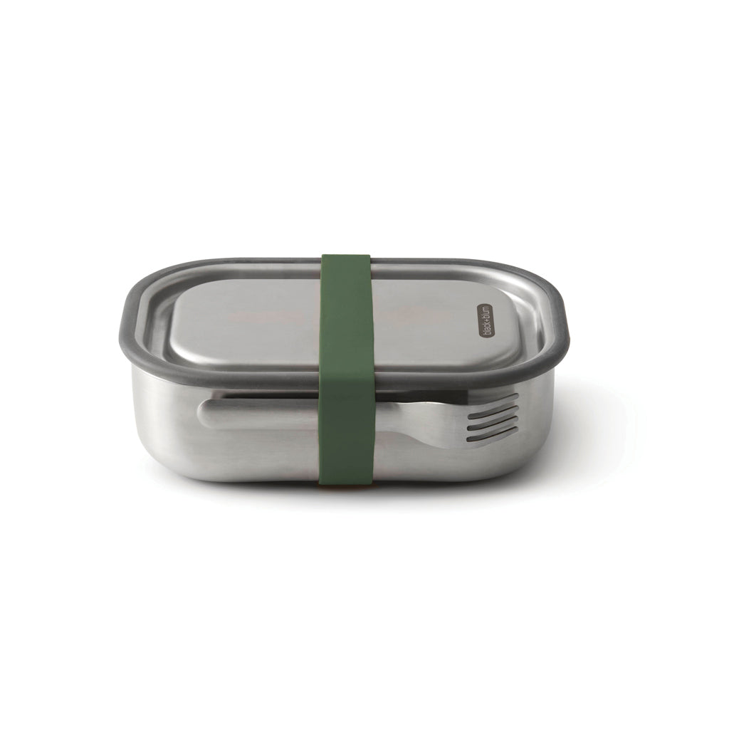 Tupper de acero inoxidable grande Black+Blum