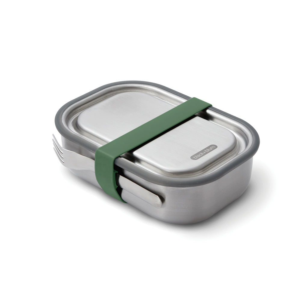 Tupper de acero inoxidable grande Black+Blum