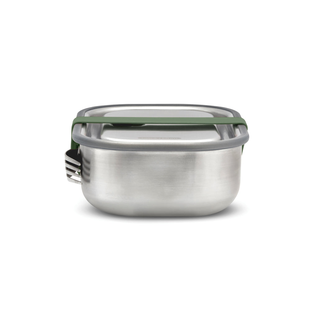 Tupper de acero inoxidable grande Black+Blum