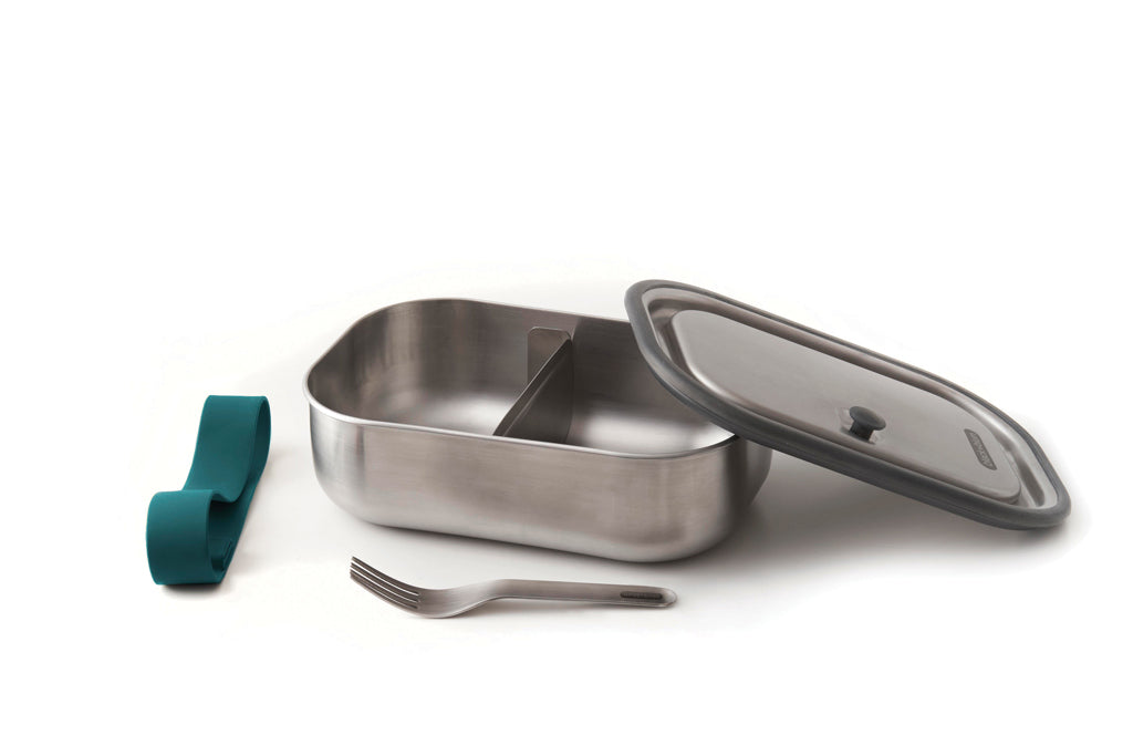 Tupper de acero inoxidable grande Black+Blum
