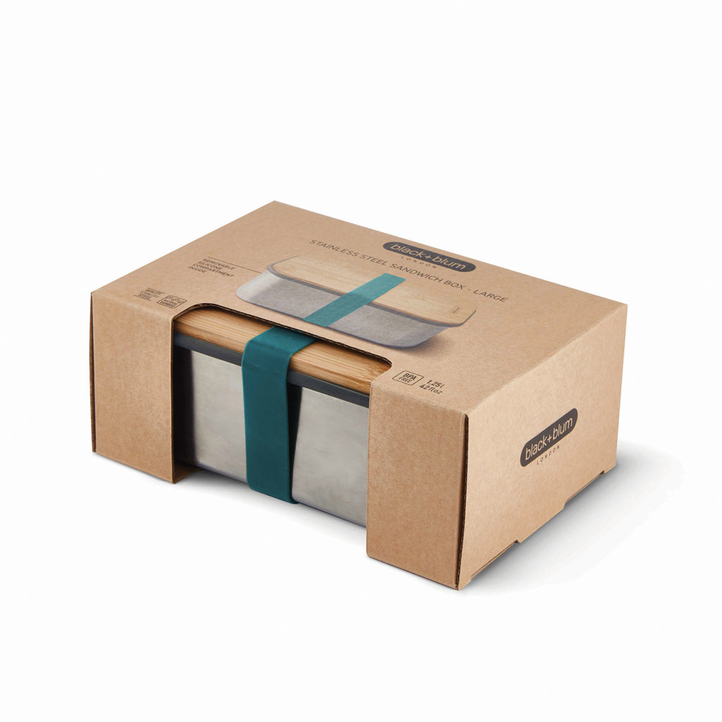 Sandwichera grande de acero inoxidable Black+Blum