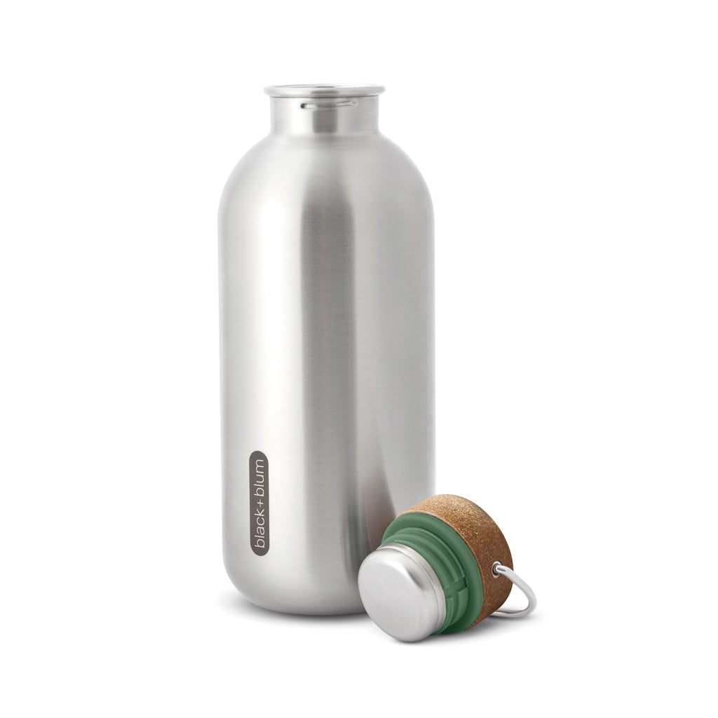 Botella de agua de acero Black+Blum 600ml