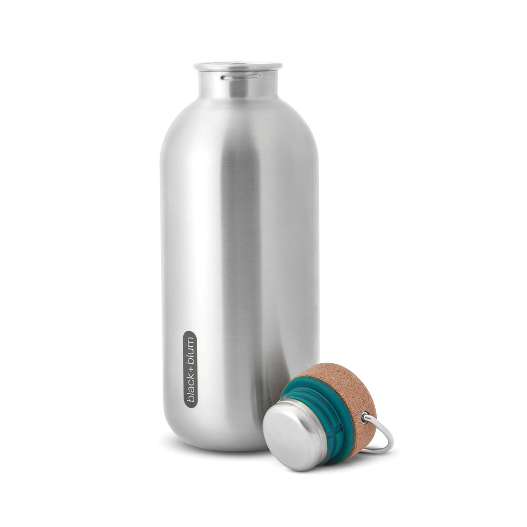 Botella de agua de acero Black+Blum 600ml