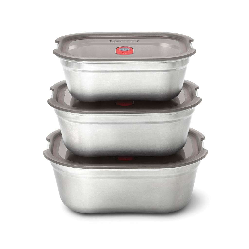 Tupper comida Black+Blum (3 piezas)