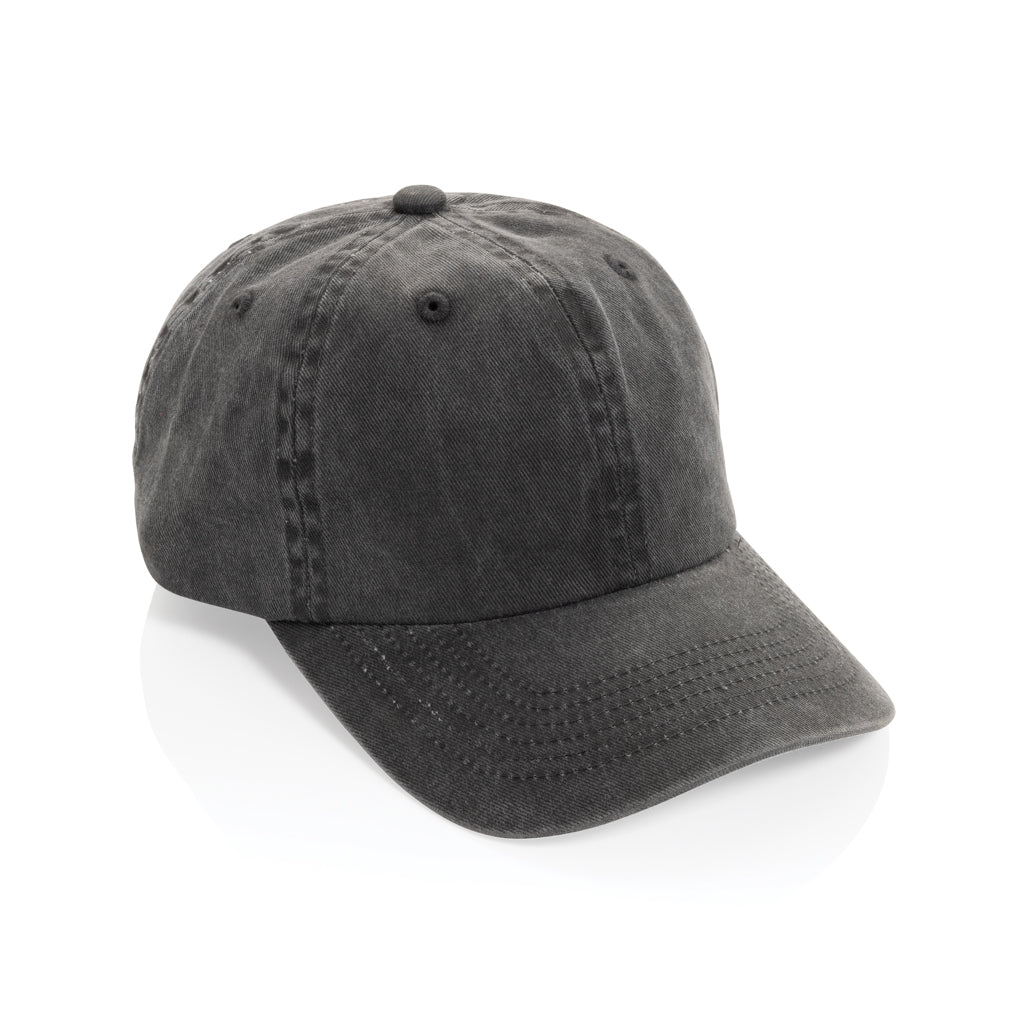 Gorra BEAU AWARE™ de sarga de algodón 6 paneles y 270 g/m.
