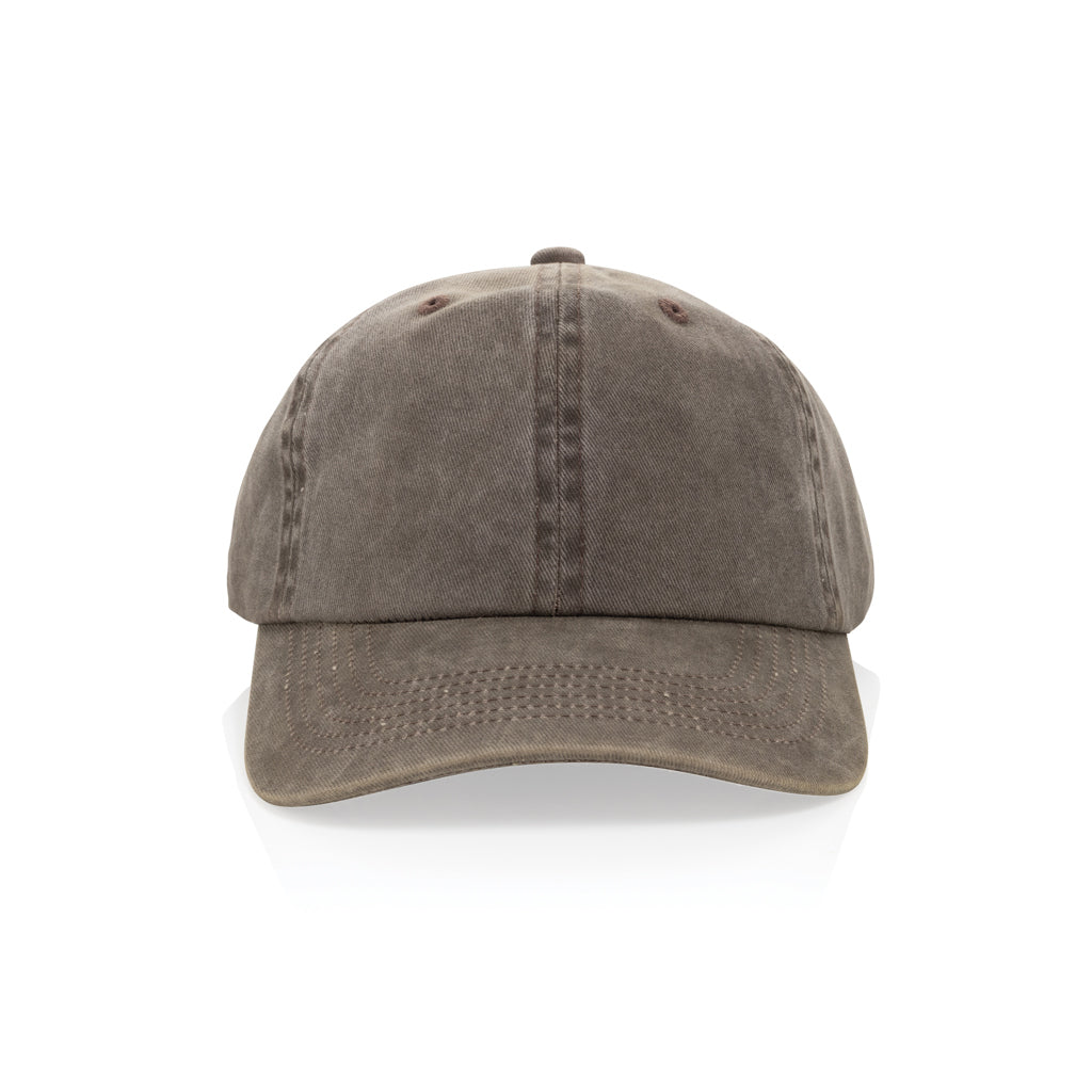Gorra BEAU AWARE™ de sarga de algodón 6 paneles y 270 g/m.