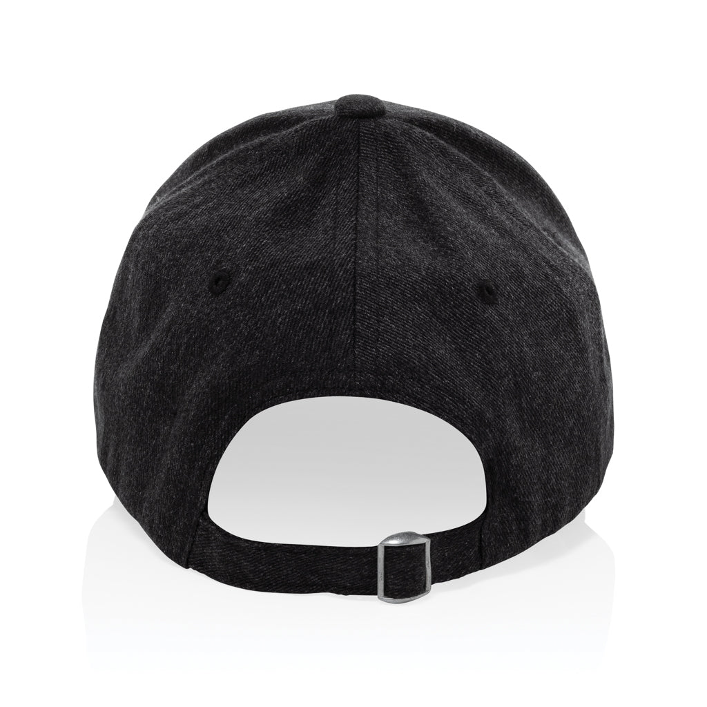 Gorra 6 paneles tejido jaspeado reciclado Milo AWARE™200 gr