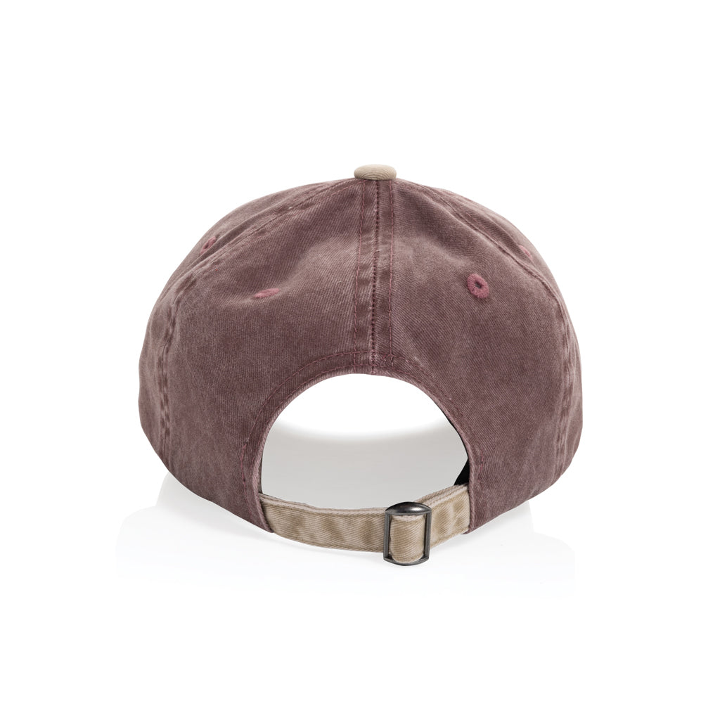 Gorra algodón bicolor 270 g/m² con 6 paneles BEAU AWARE™