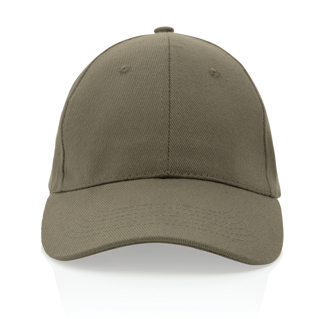 Gorra Impact 6 paneles 280gr de algodón reciclado