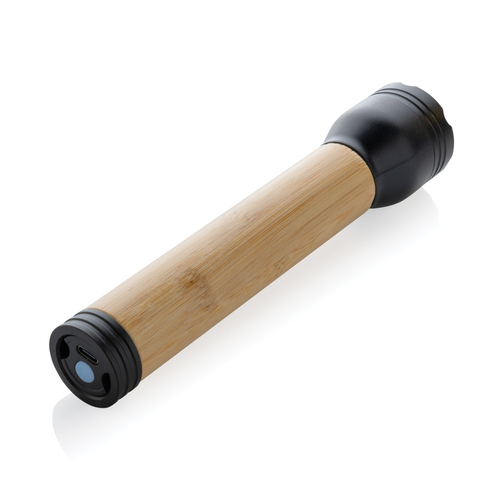 Linterna Lucid 5W bambú y
