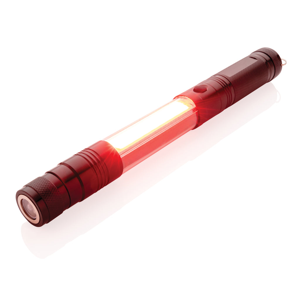 Gran luz telescópica con COB