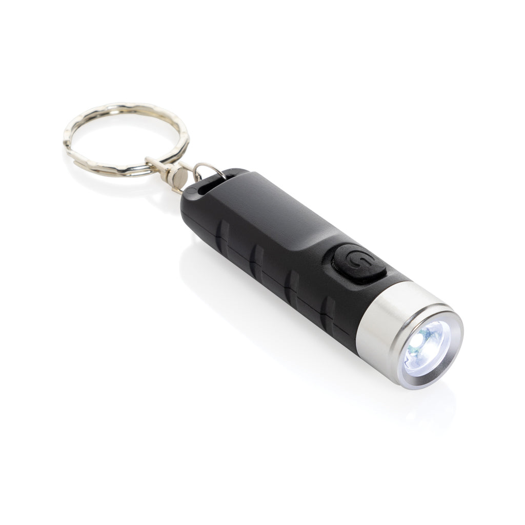 Linterna llavero recargable USB de