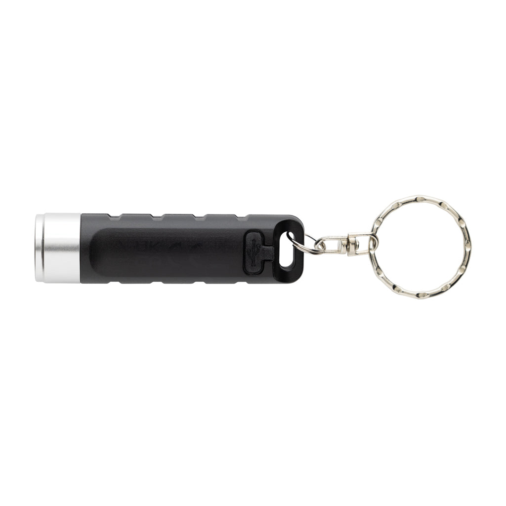 Linterna llavero recargable USB de