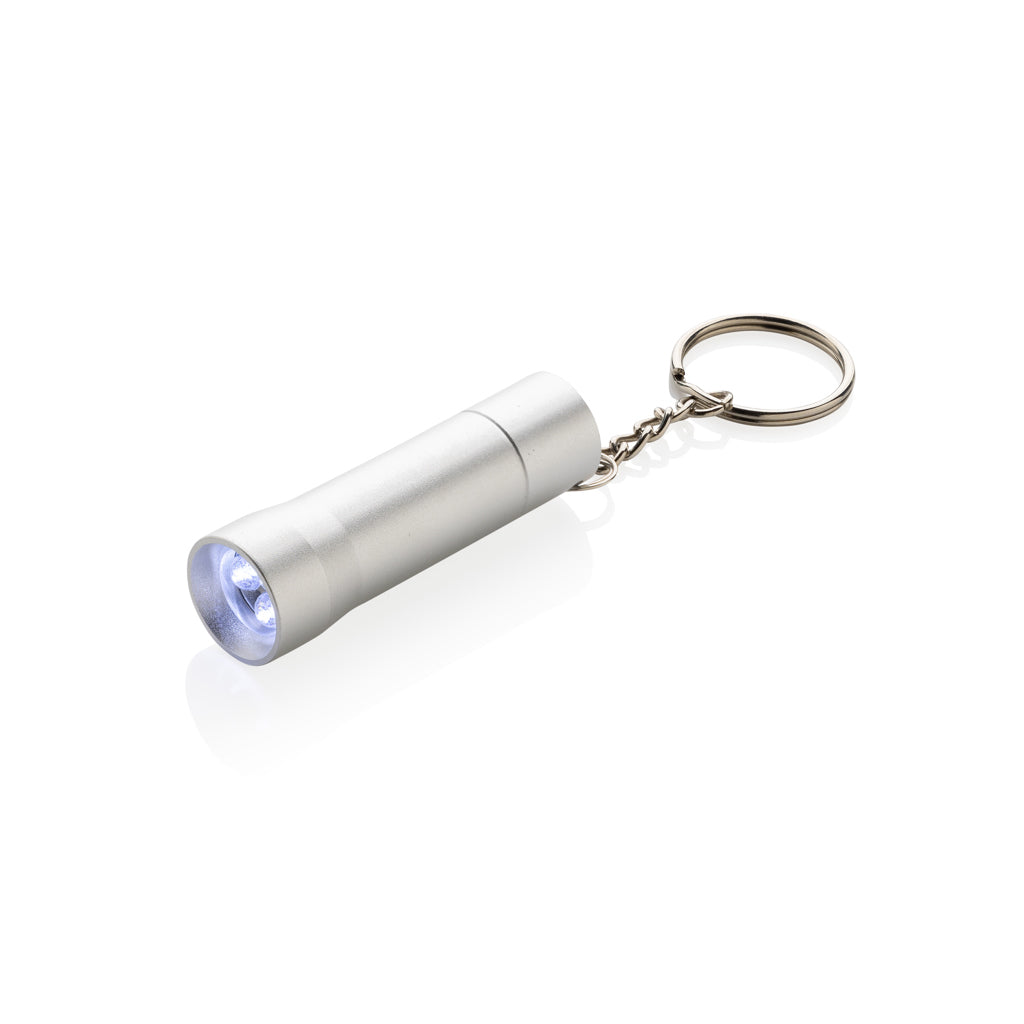 Linterna llavero de aluminio reciclado