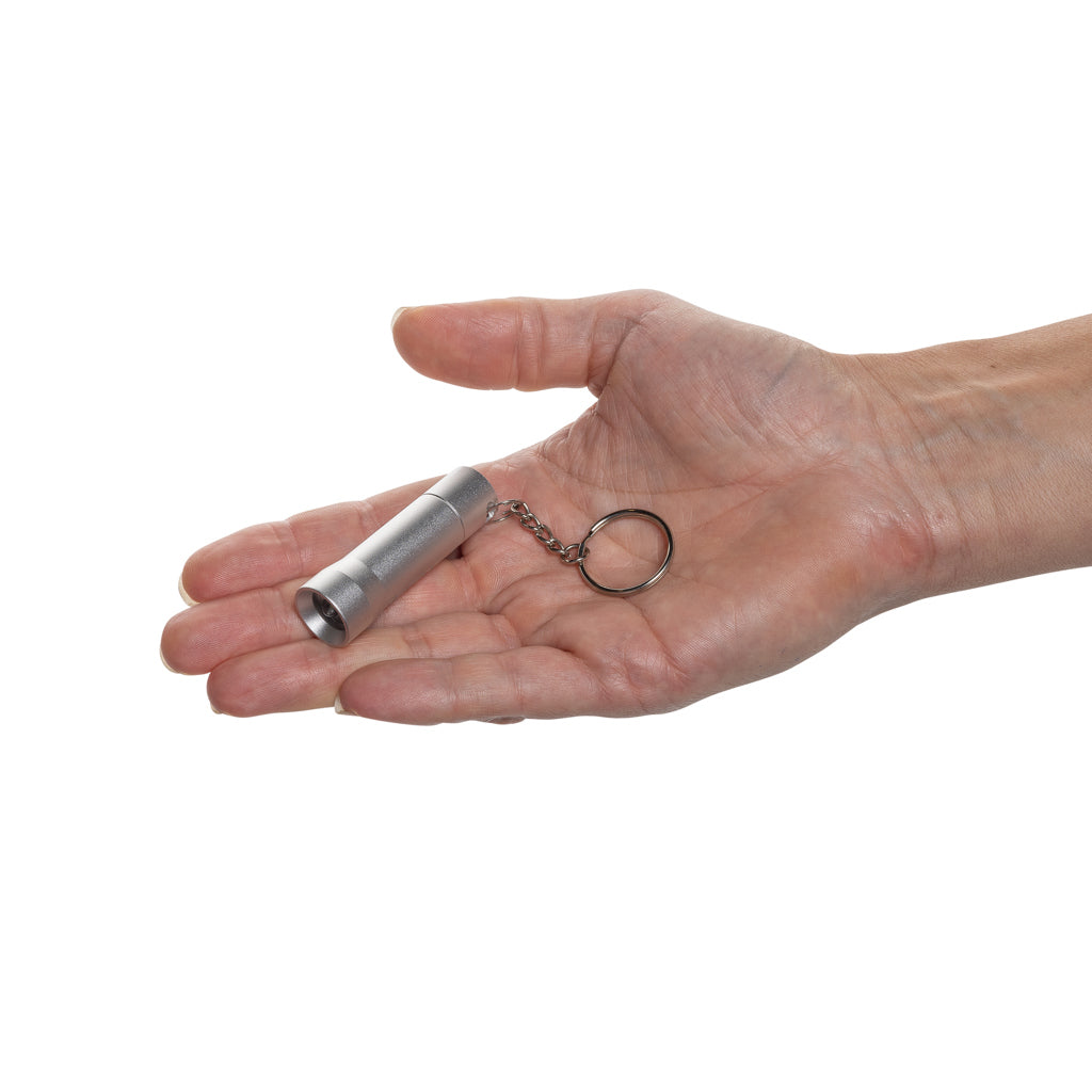Linterna llavero de aluminio reciclado