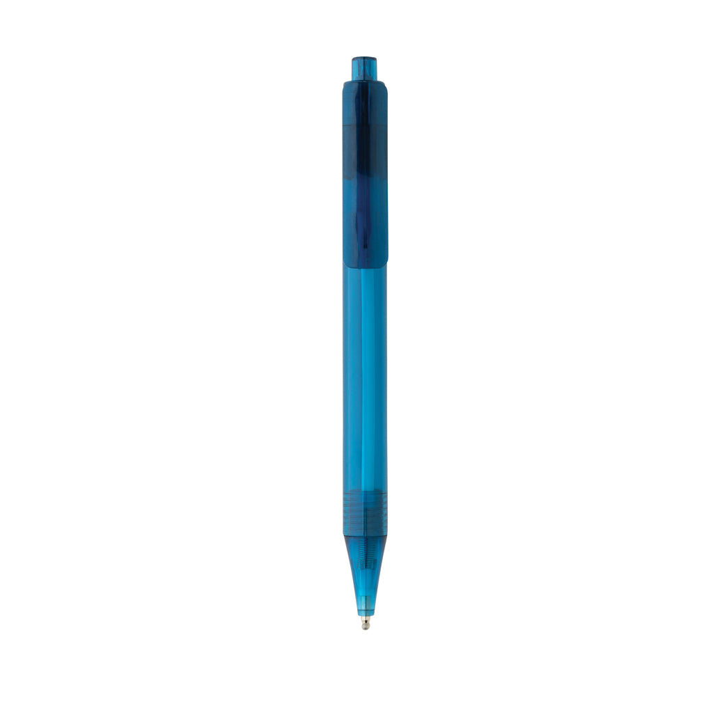 Bolígrafo X8 transparente GRS RPET