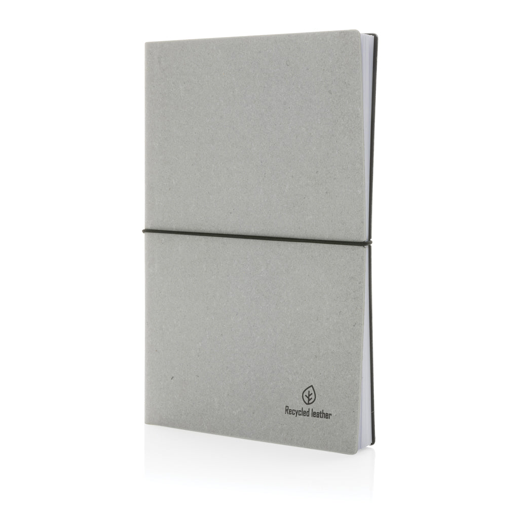 Libreta A5 de cuero reciclado