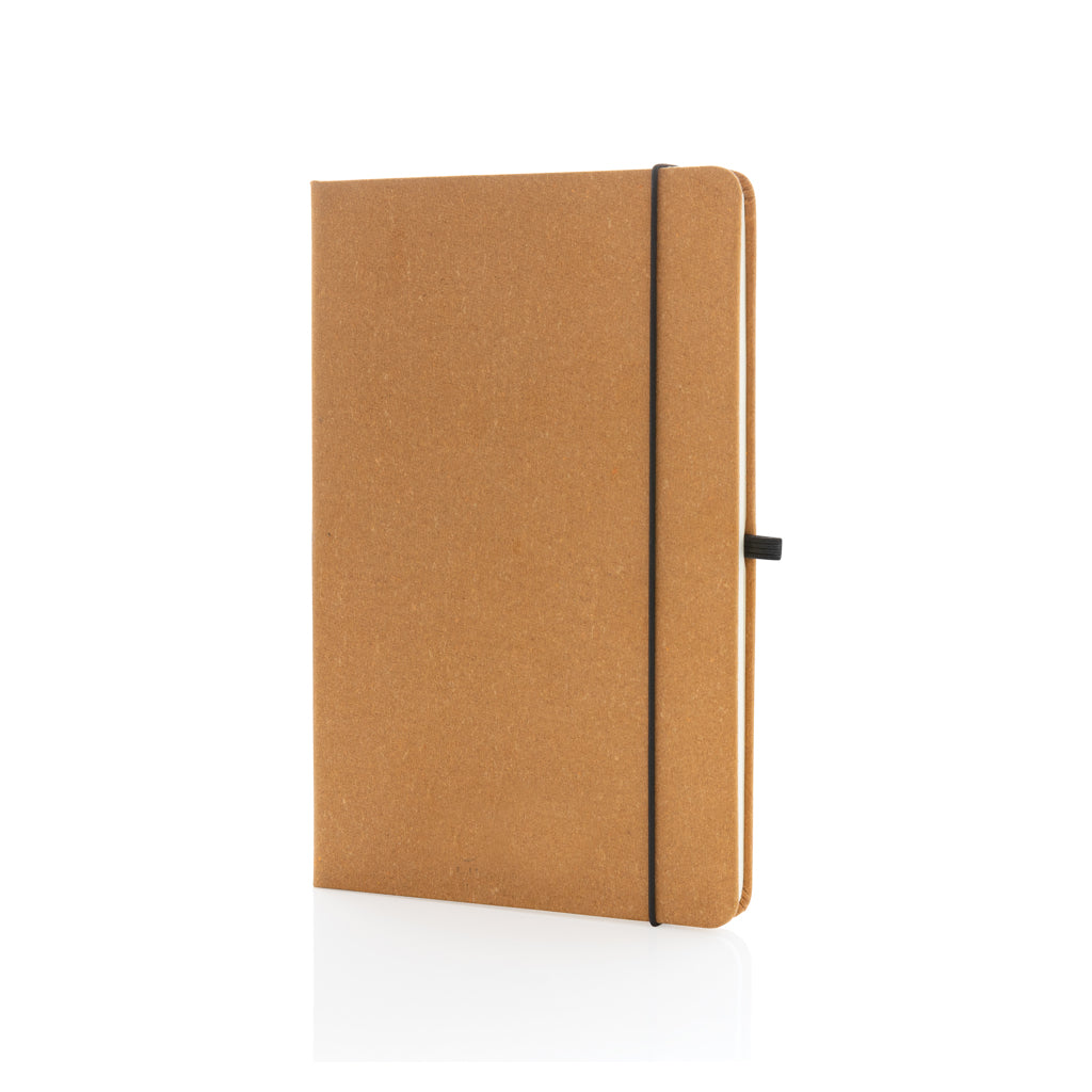Libreta A5 de cuero reciclado