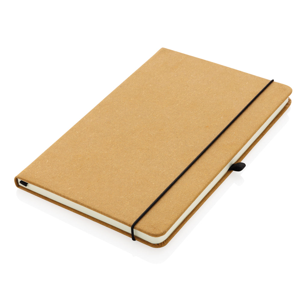 Libreta A5 de cuero reciclado