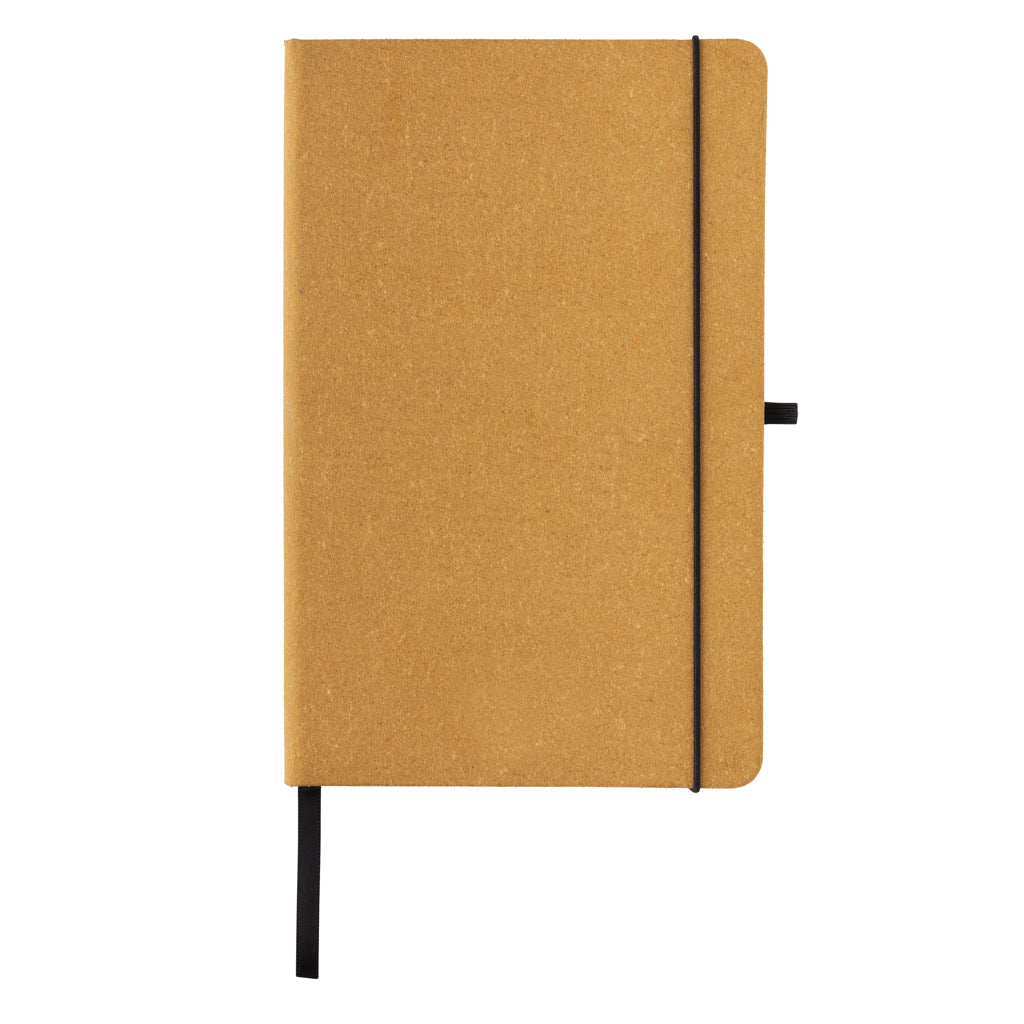 Libreta A5 de cuero reciclado