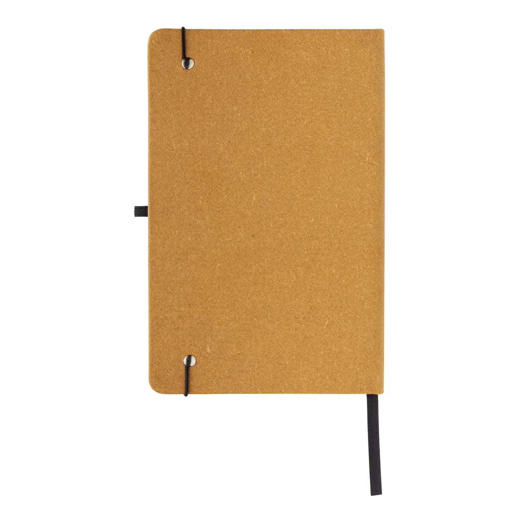 Libreta A5 de cuero reciclado