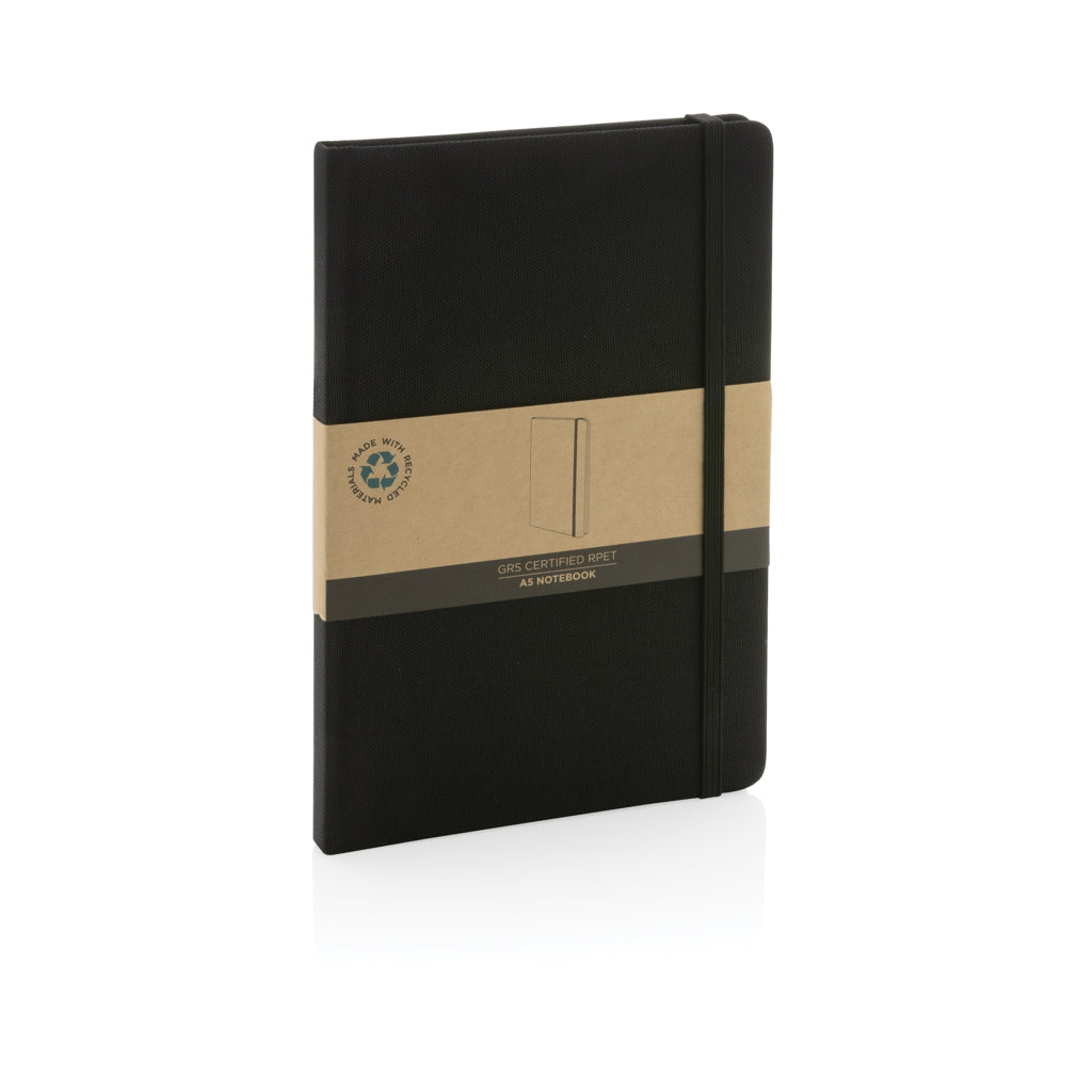 Libreta A5 RPET con certificación