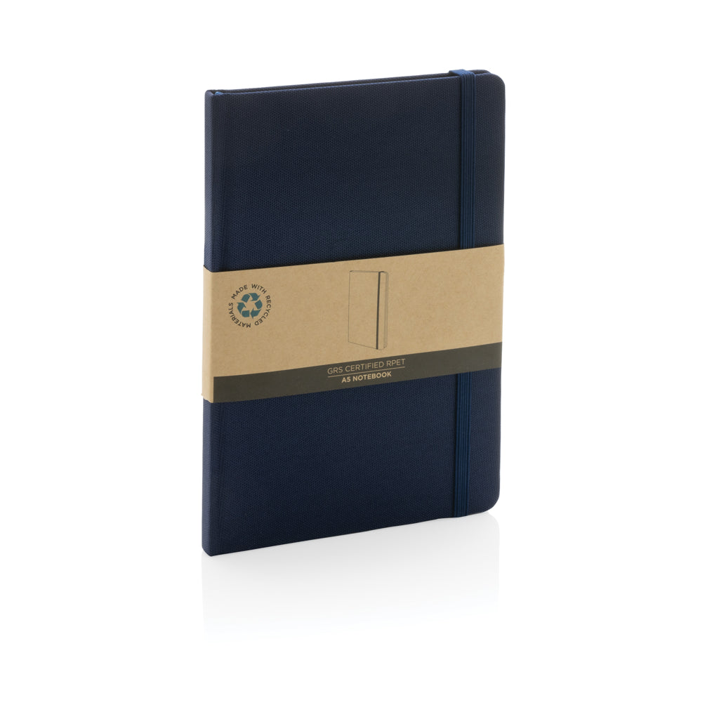 Libreta A5 RPET con certificación