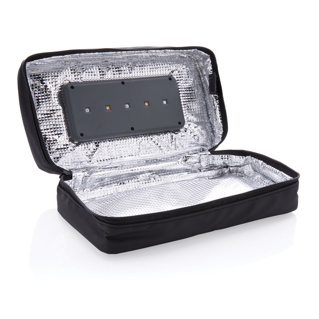 Estuche esterilizador portátil UV-C con