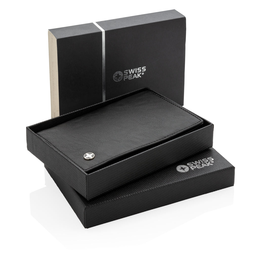 Cartera para pasaporte RFID Swiss