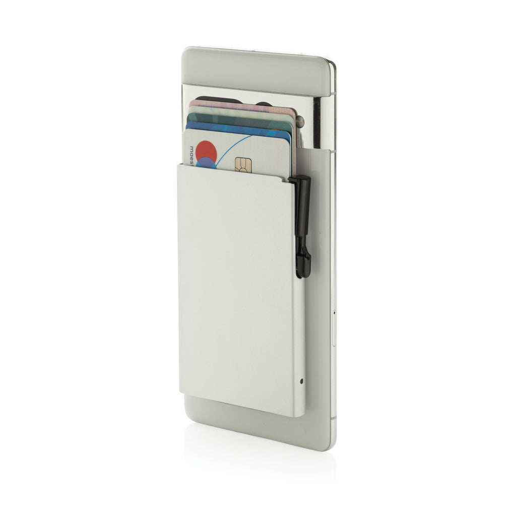 Tarjetero magnético RFID de aluminio
