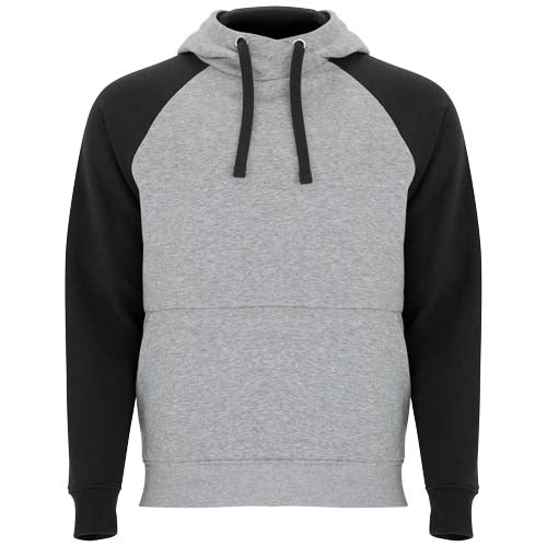 Sudadera con capucha bicolor unisex