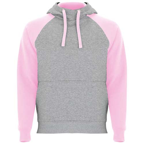 Sudadera con capucha bicolor unisex