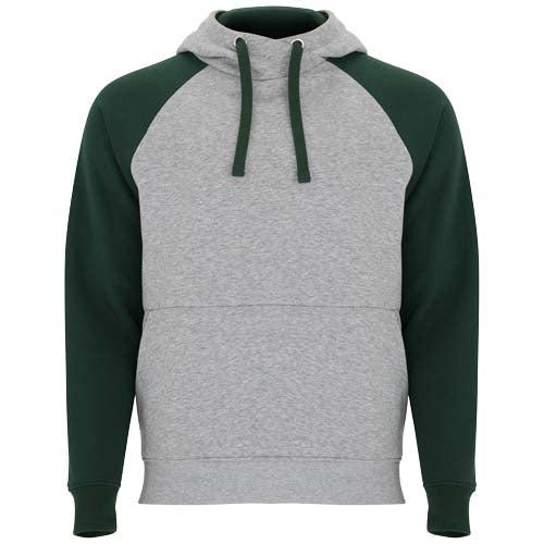 Sudadera con capucha bicolor unisex