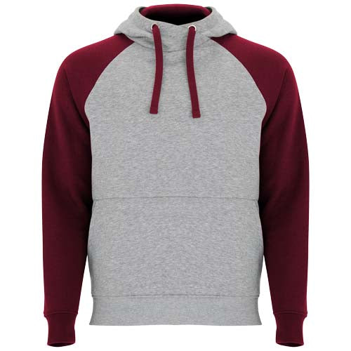 Sudadera con capucha bicolor unisex